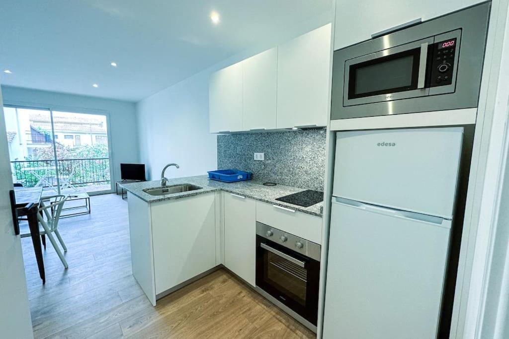 Can Romy Appartement T1 C - A 80M De La Plage De Cala Montgo L' Escala Exterior foto